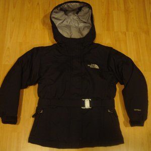 North Face girls small 7/8 black down Winter coat
